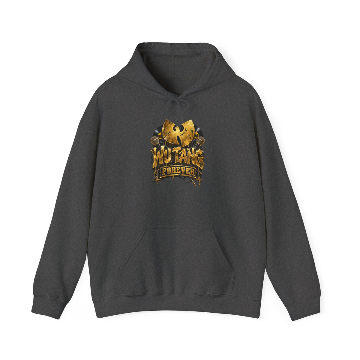 Wu-Tang Clan Logo Hall of Fame Hoodie | Hip Hop Music Graphic Pullover | 90s 00s Hip Hop Nostalgia