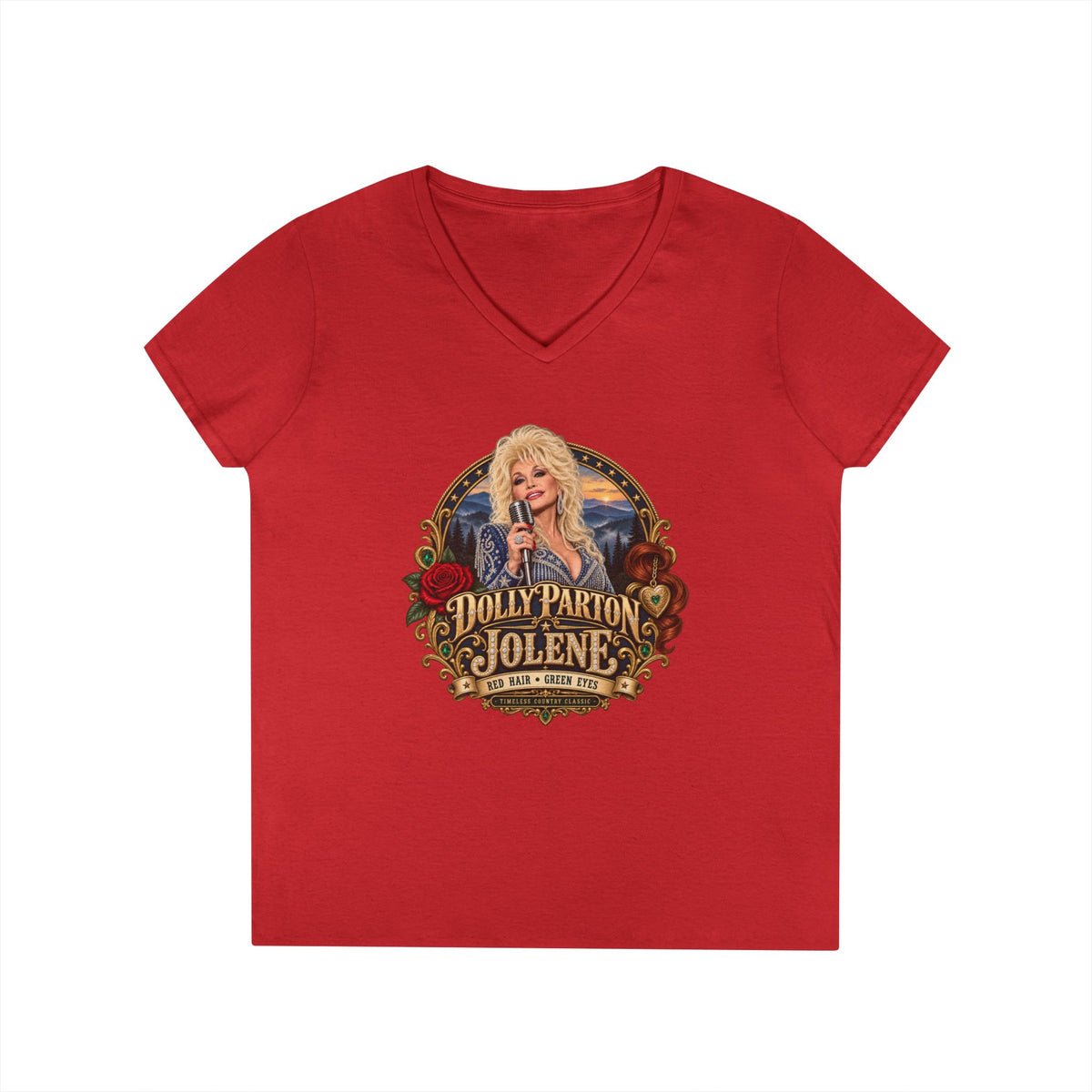 Jolene Song Vintage Portrait T-Shirt | Country Music Tee | Dolly Parton tribute Memorial