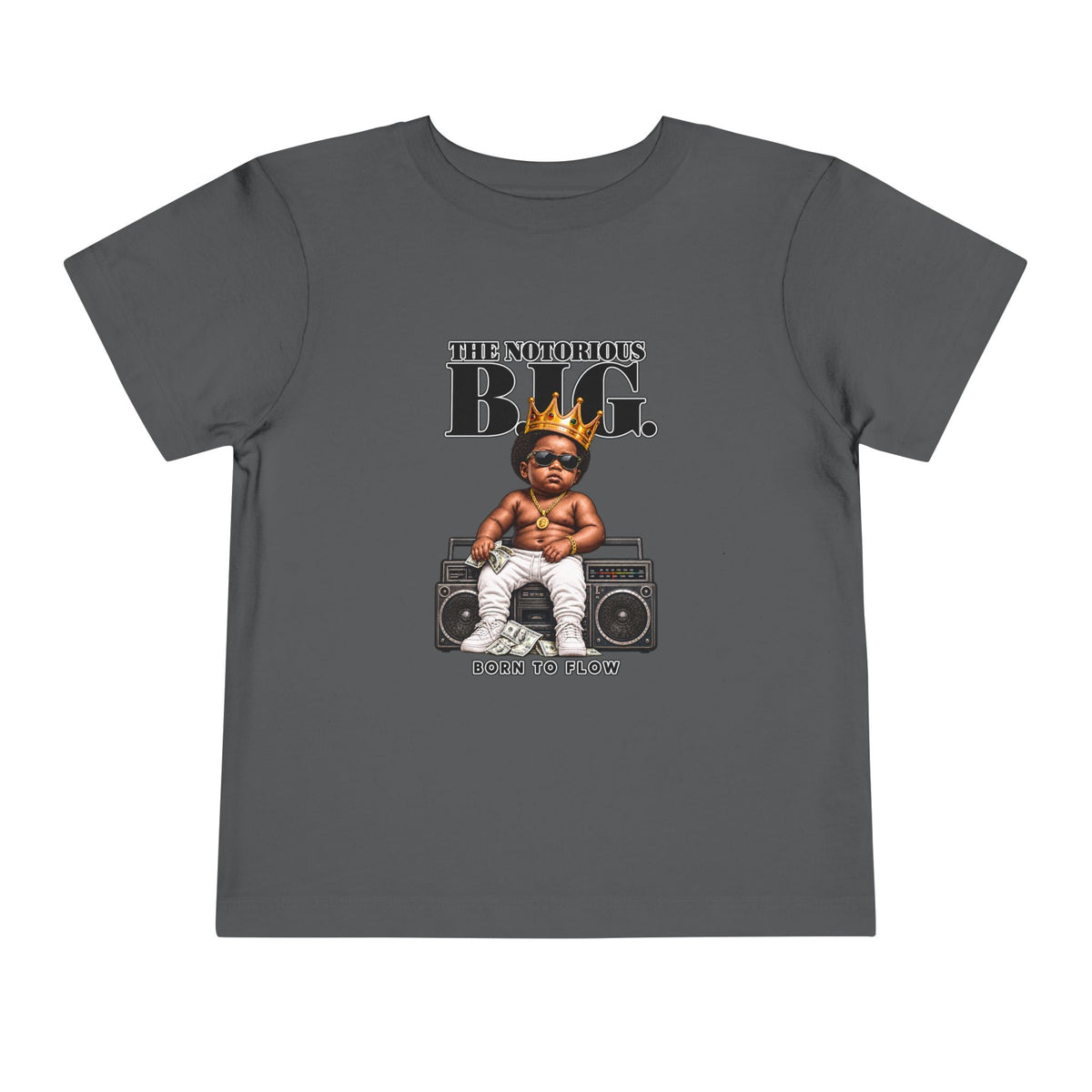 Notorious Baby Graphic Tee | Toddler Shirt, Born to Flow Design