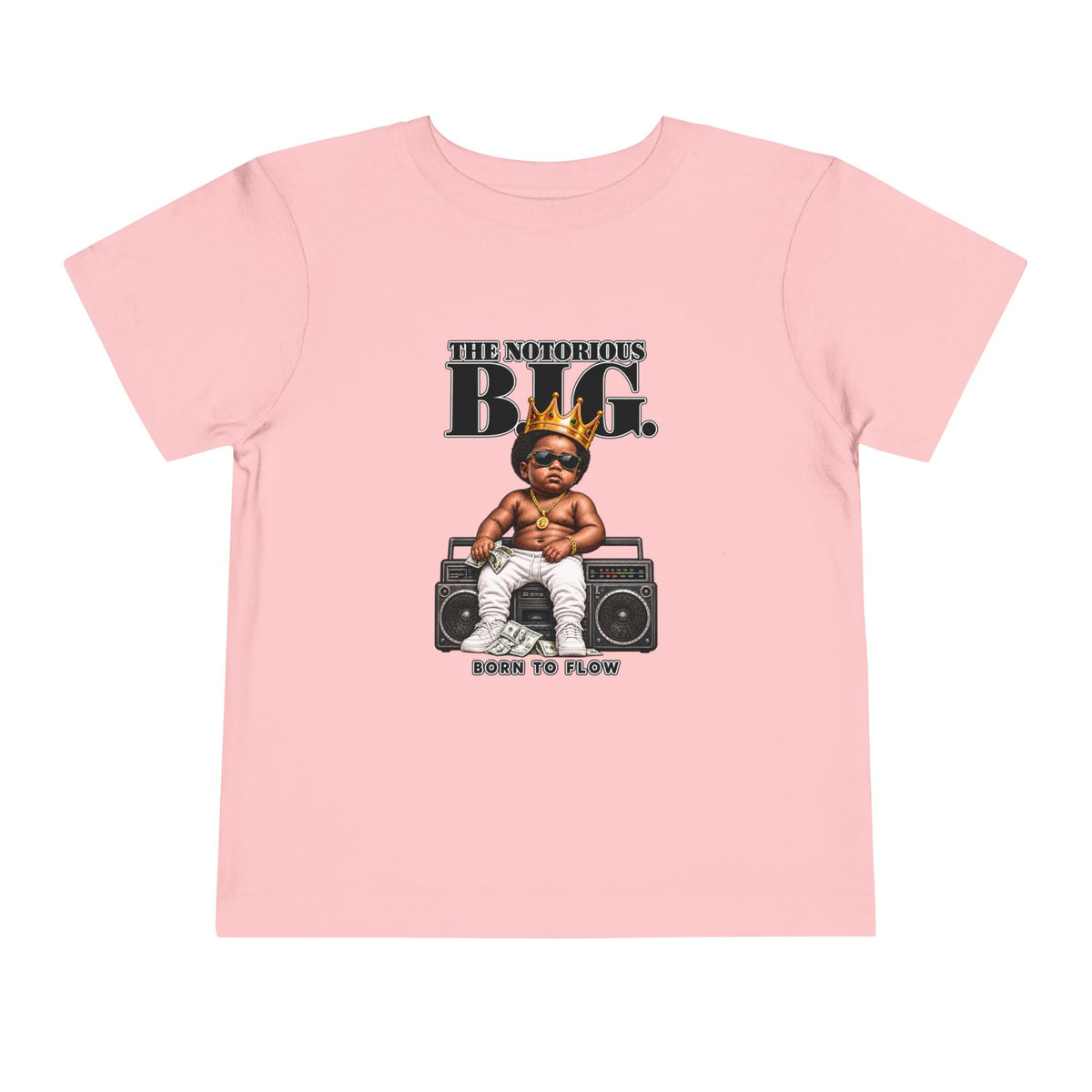 Notorious Baby Graphic Tee | Toddler Shirt, Born to Flow Design