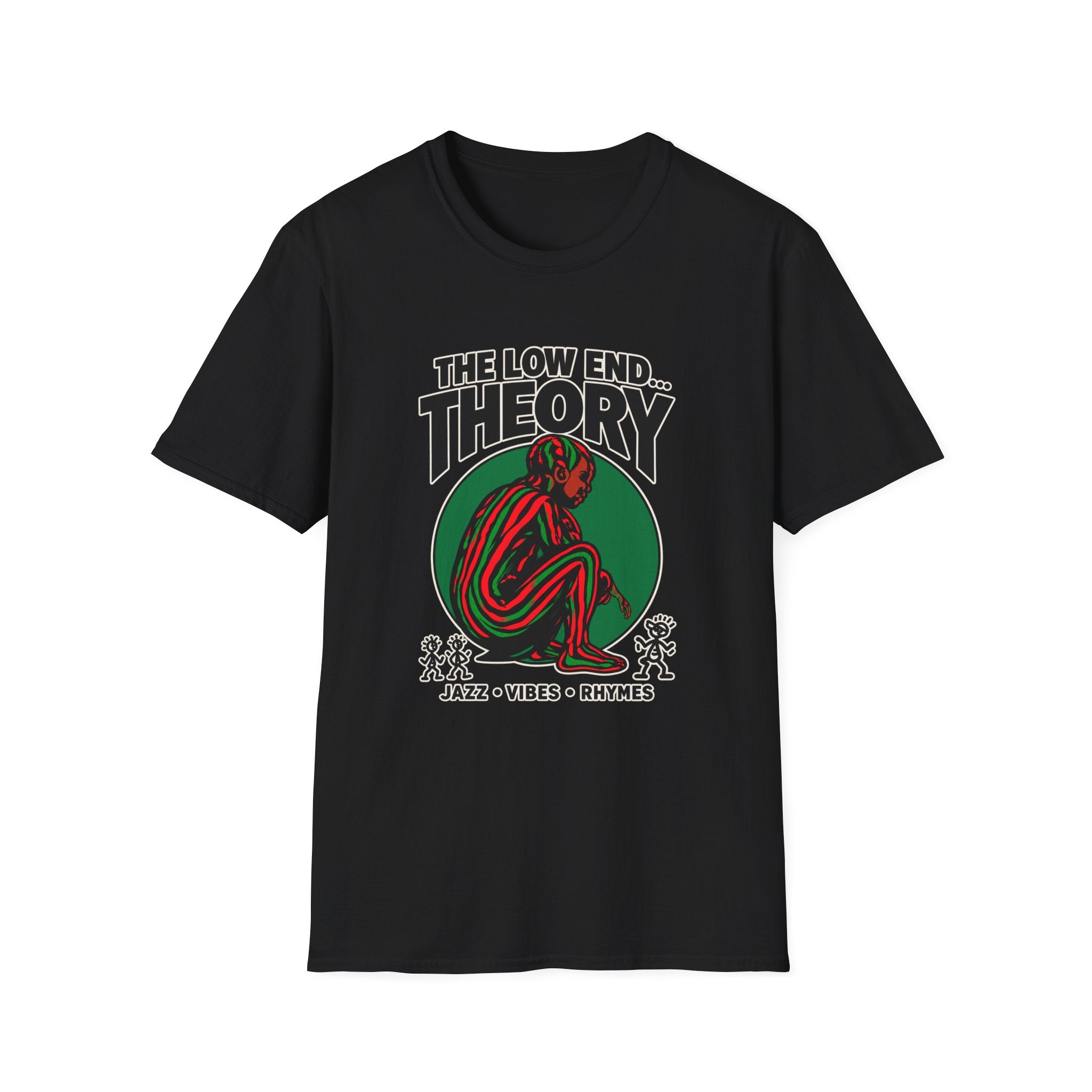 The Low End Theory T-Shirt | Hip Hop Jazz Vibes Retro Graphic | 1990's 2000's Nostalgia Throwback