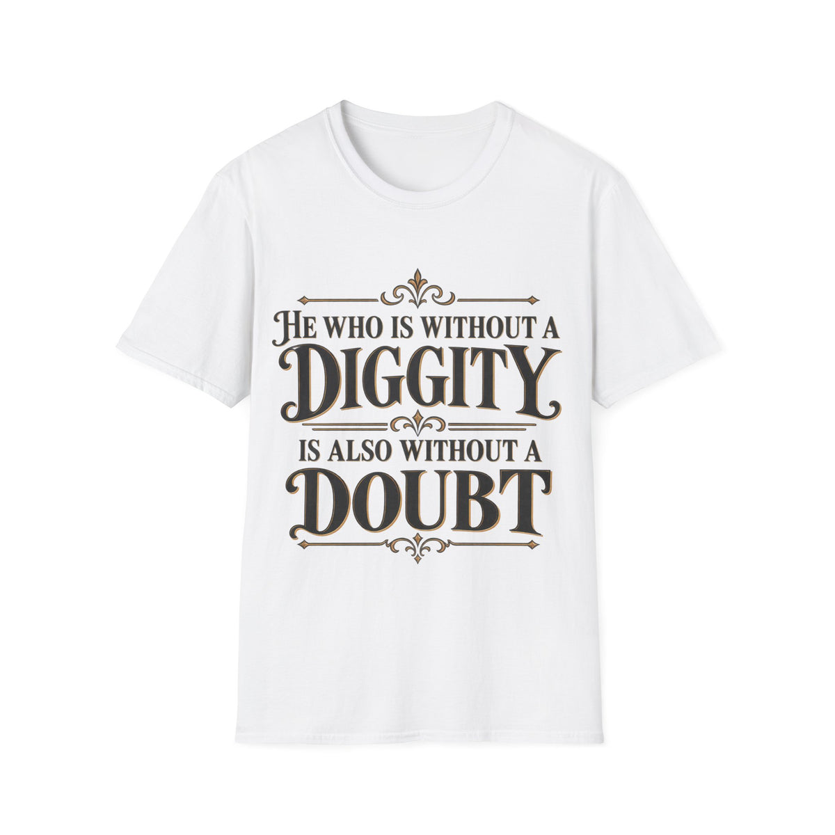 No Diggity No Doubt T-shirt | 90s 00s Nostalgia Hip Hop Pop Culture Millennial Era