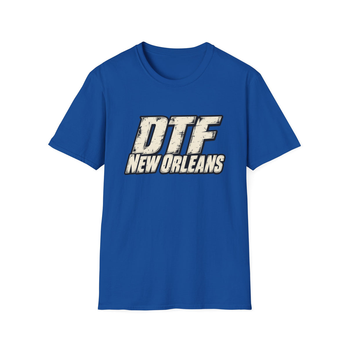 DTF New Orleans T-Shirt | Vintage Block Lettering, City Pride