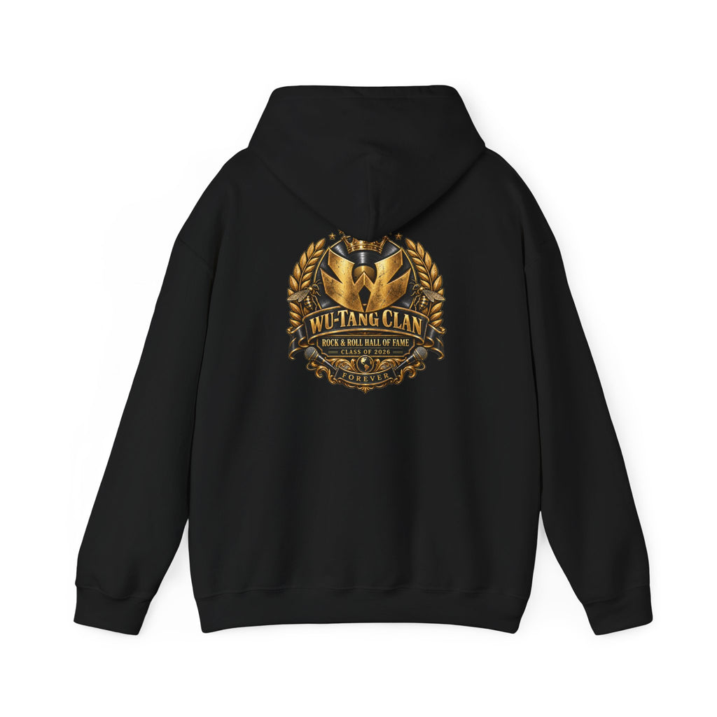 Wu-Tang Forever Rock n Roll Hall of Fame Hoodie (2) | Wu-Tang Clan Logo Pullover | 90s 00s  Hip Hop Nostalgia
