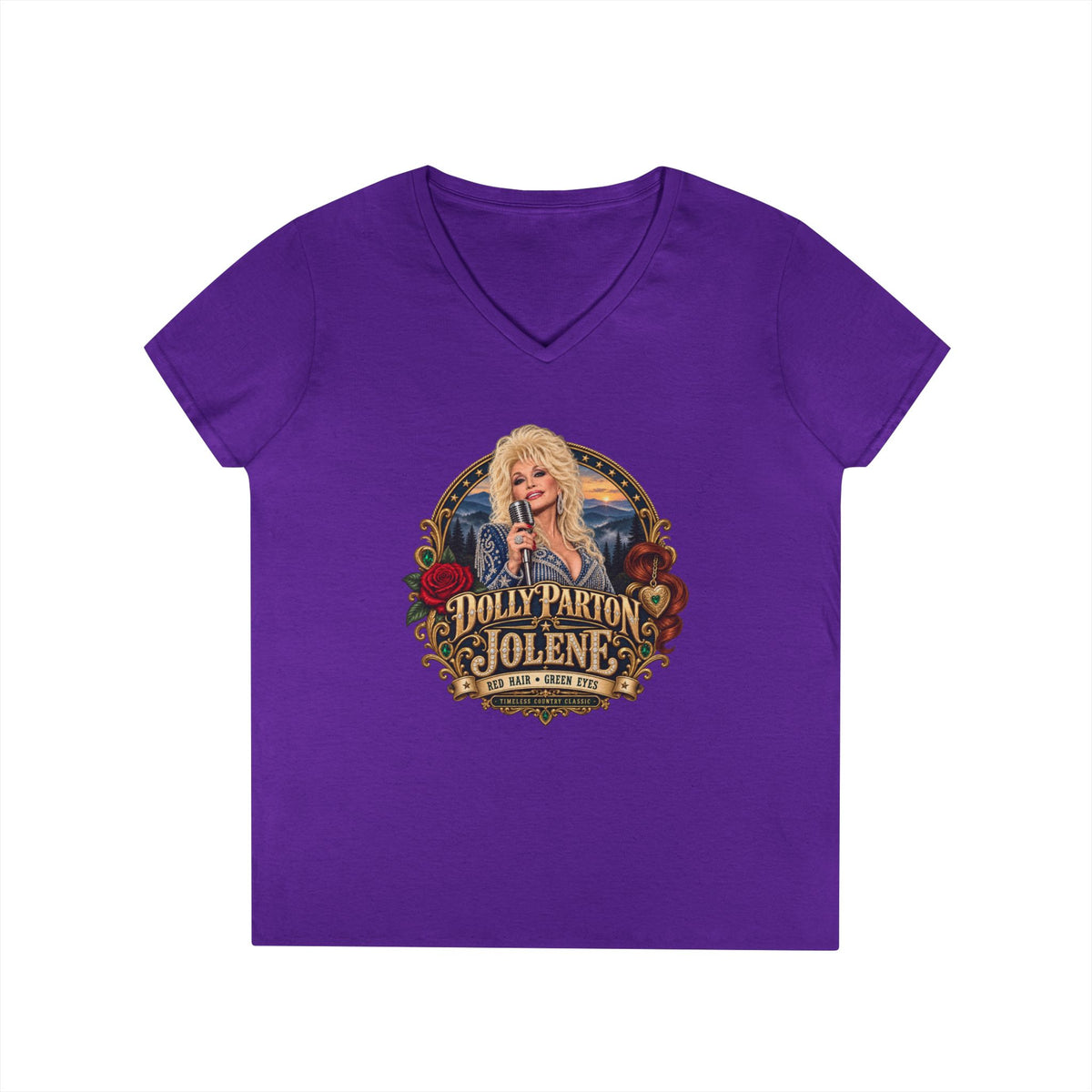 Jolene Song Vintage Portrait T-Shirt | Country Music Tee | Dolly Parton tribute Memorial