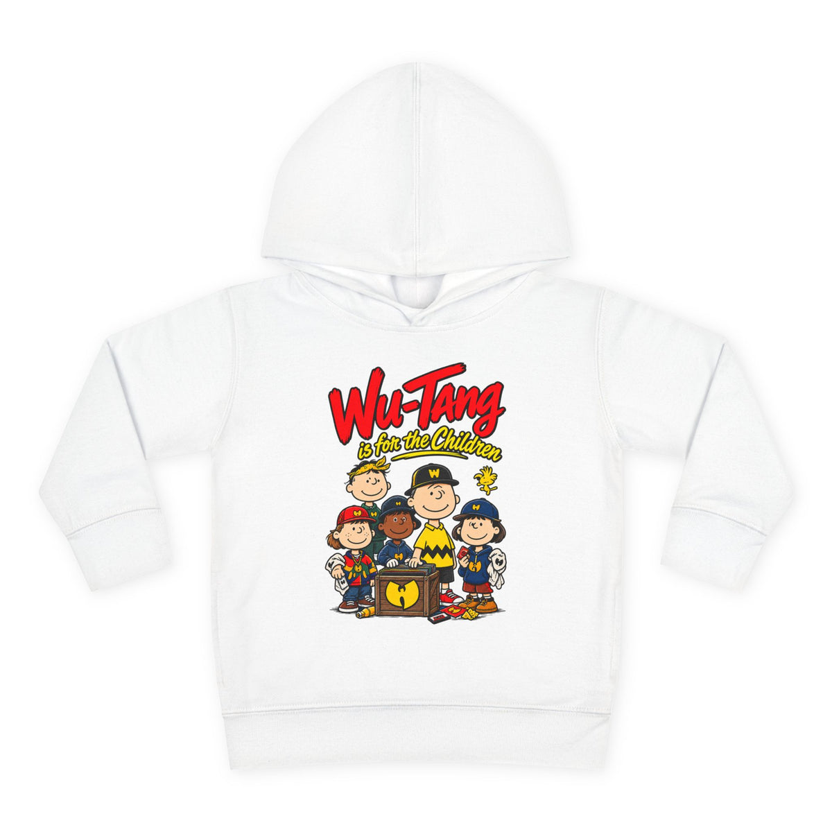 Wu-Tang Is For the Children Hoodie | Toddler Pullover Fleece Hoodie | 90s 00s Hip Hop Nostalgia Pop Culture