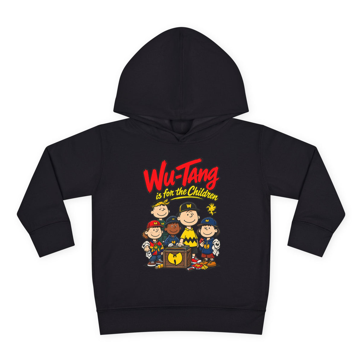 Wu-Tang Is For the Children Hoodie | Toddler Pullover Fleece Hoodie | 90s 00s Hip Hop Nostalgia Pop Culture