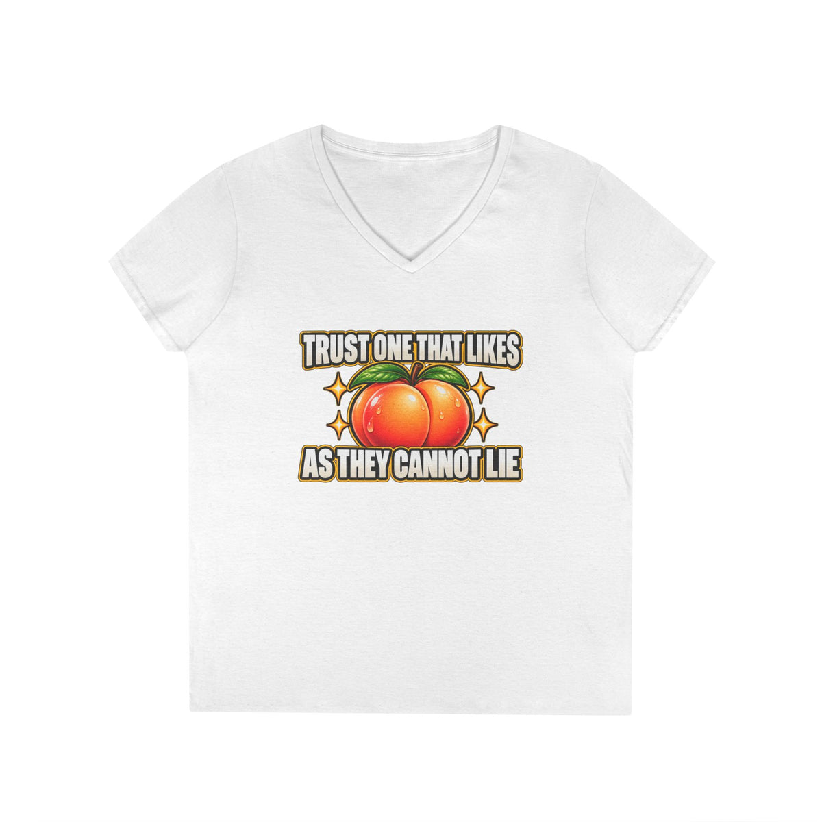 Trust one that likes as they cannot lie Shirt | V-neck Womens Tee | 90s 00s Hip Hop Pop Culture Nostalgia Millennial Era