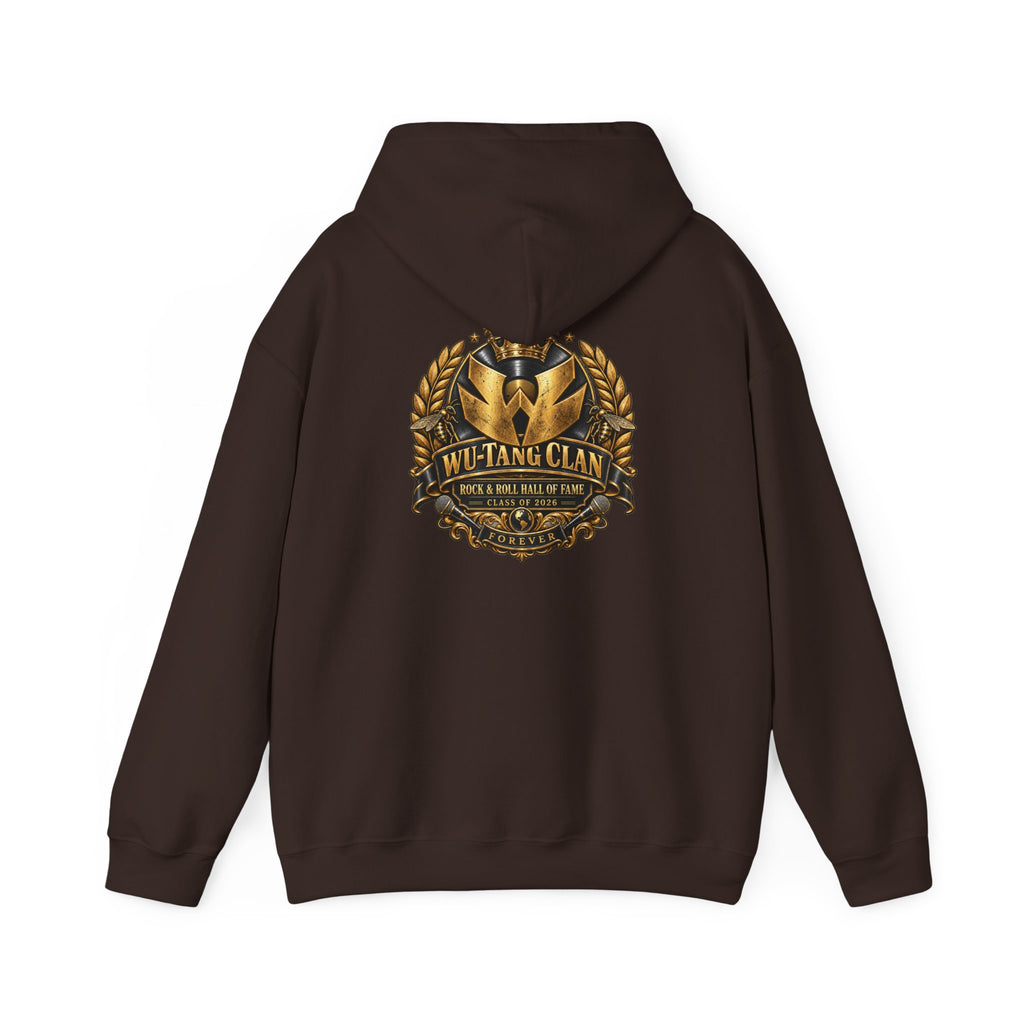 Wu-Tang Forever Rock n Roll Hall of Fame Hoodie (2) | Wu-Tang Clan Logo Pullover | 90s 00s  Hip Hop Nostalgia