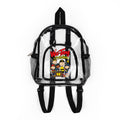 Wu-Tang Is for the children Peanuts characters Clear Stadium Backpack | Transparent School Bag | 90s 00s Hip Hop Nostalgia Millennial Era