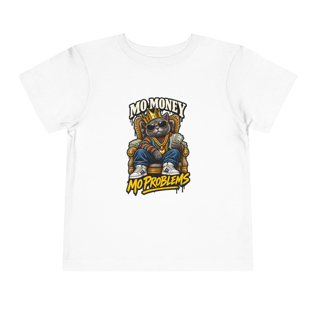 Mo Money Mo Problems Toddler Tee | Raccoon King Graphic