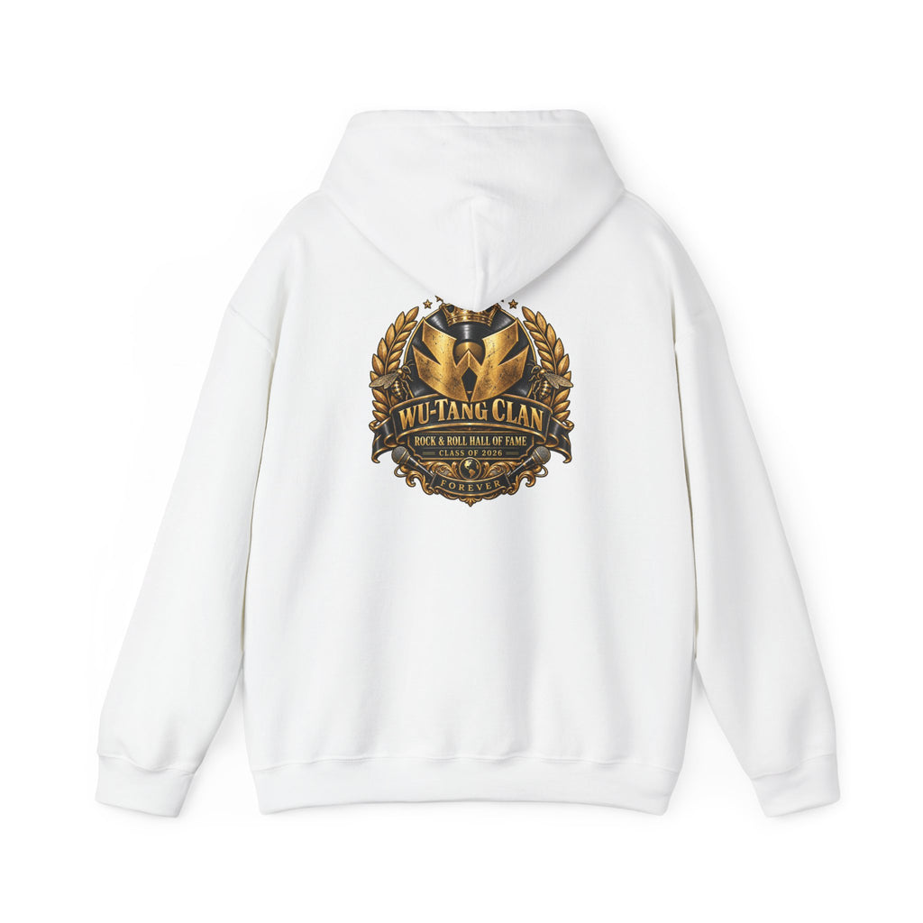Wu-Tang Forever Rock n Roll Hall of Fame Hoodie (2) | Wu-Tang Clan Logo Pullover | 90s 00s  Hip Hop Nostalgia