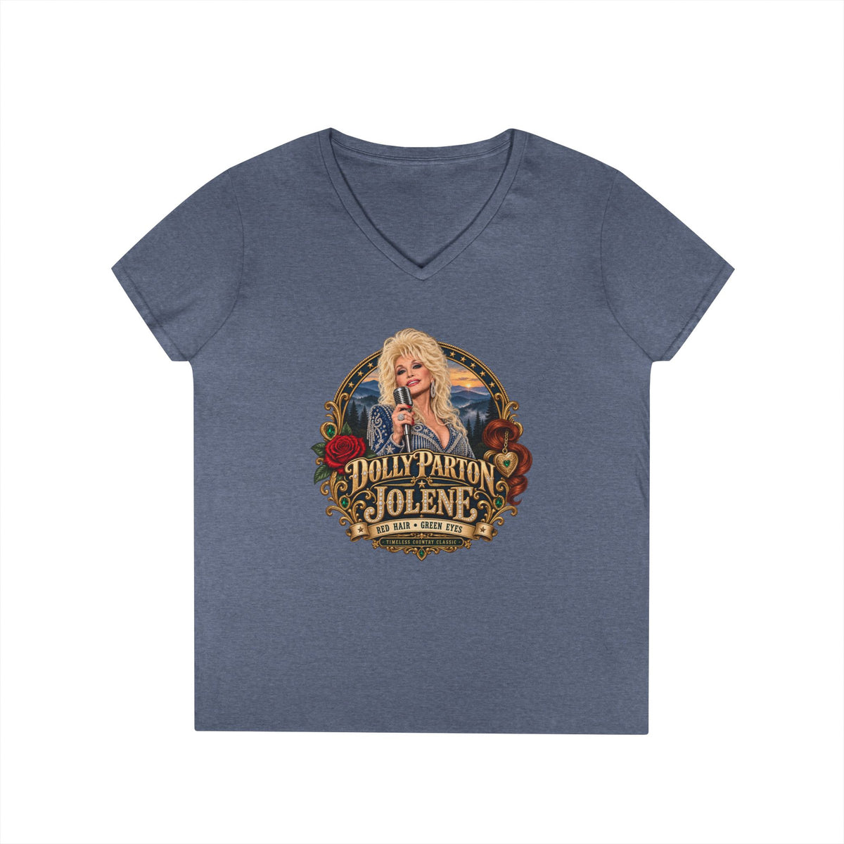 Jolene Song Vintage Portrait T-Shirt | Country Music Tee | Dolly Parton tribute Memorial