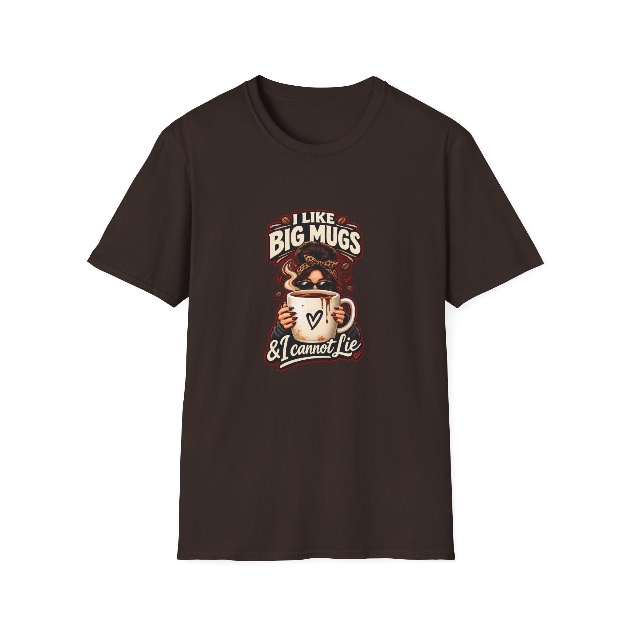 I Like Big Mugs T-Shirt | Coffee Lover Graphic Tee
