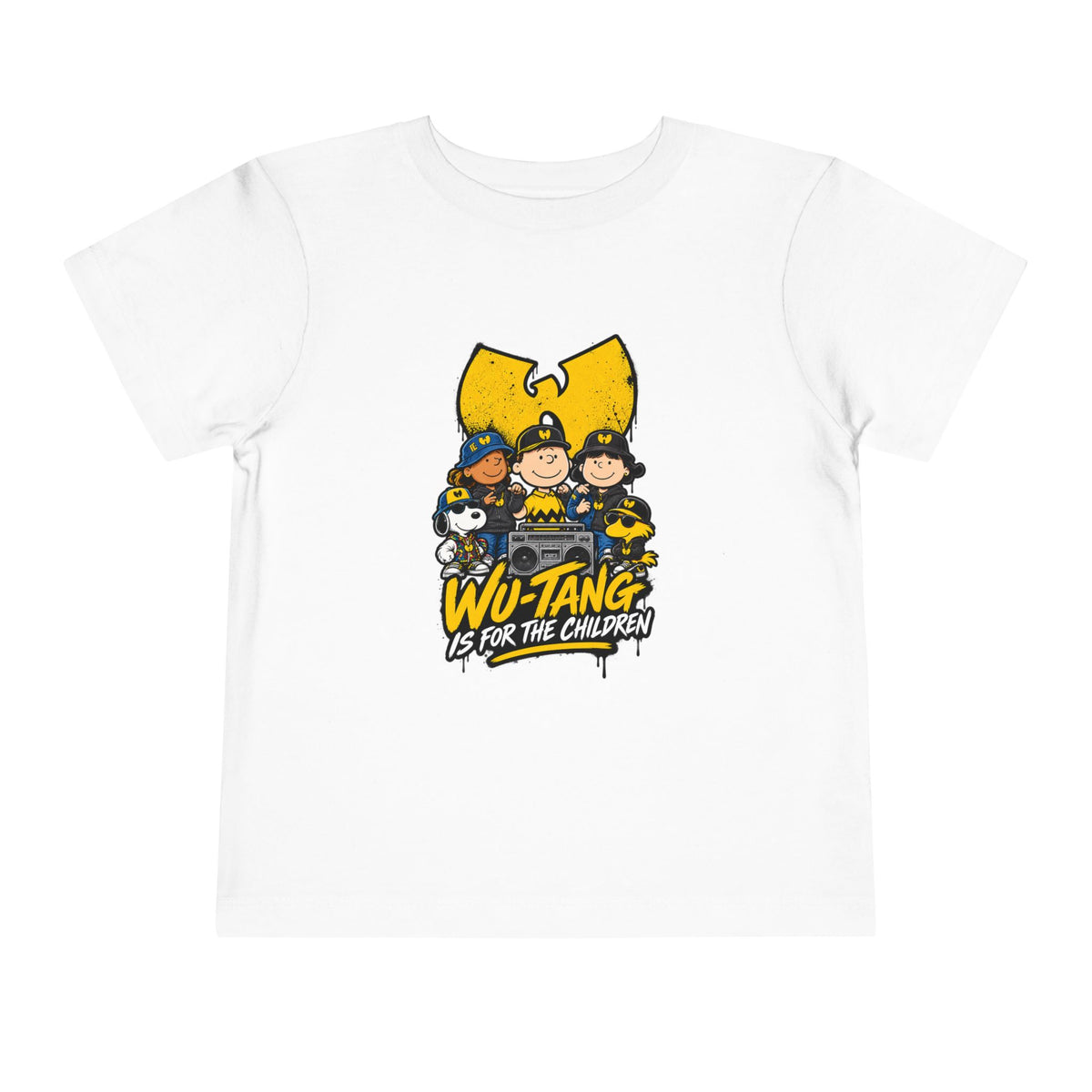 Wu-Tang Cartoon Crew Tee | Wu-Tang is for the Children | Toddler Short Sleeve Tee