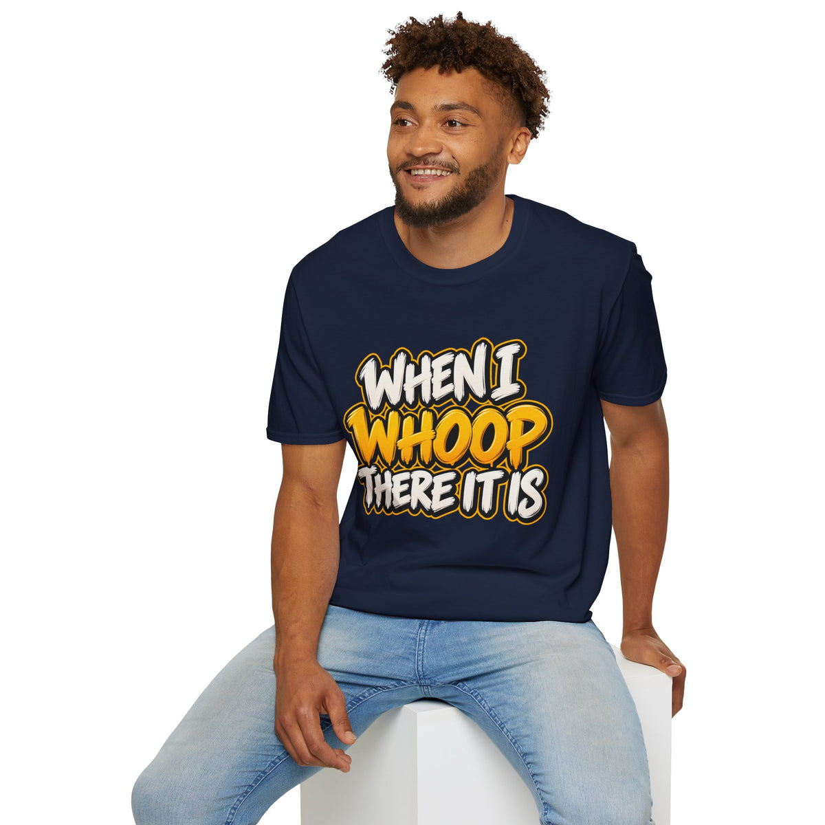 When I Whoop There It Is T-Shirt | Retro Gold Script Tee | 90s 00s Hip Hop Pop Culture Nostalgia Millennial Era