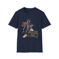Pigeon Rapper Illustration B Train Boombox Hip Hop T-Shirt NYC | Urban Street Style | 1990's 2000's Nostalgia Throwback