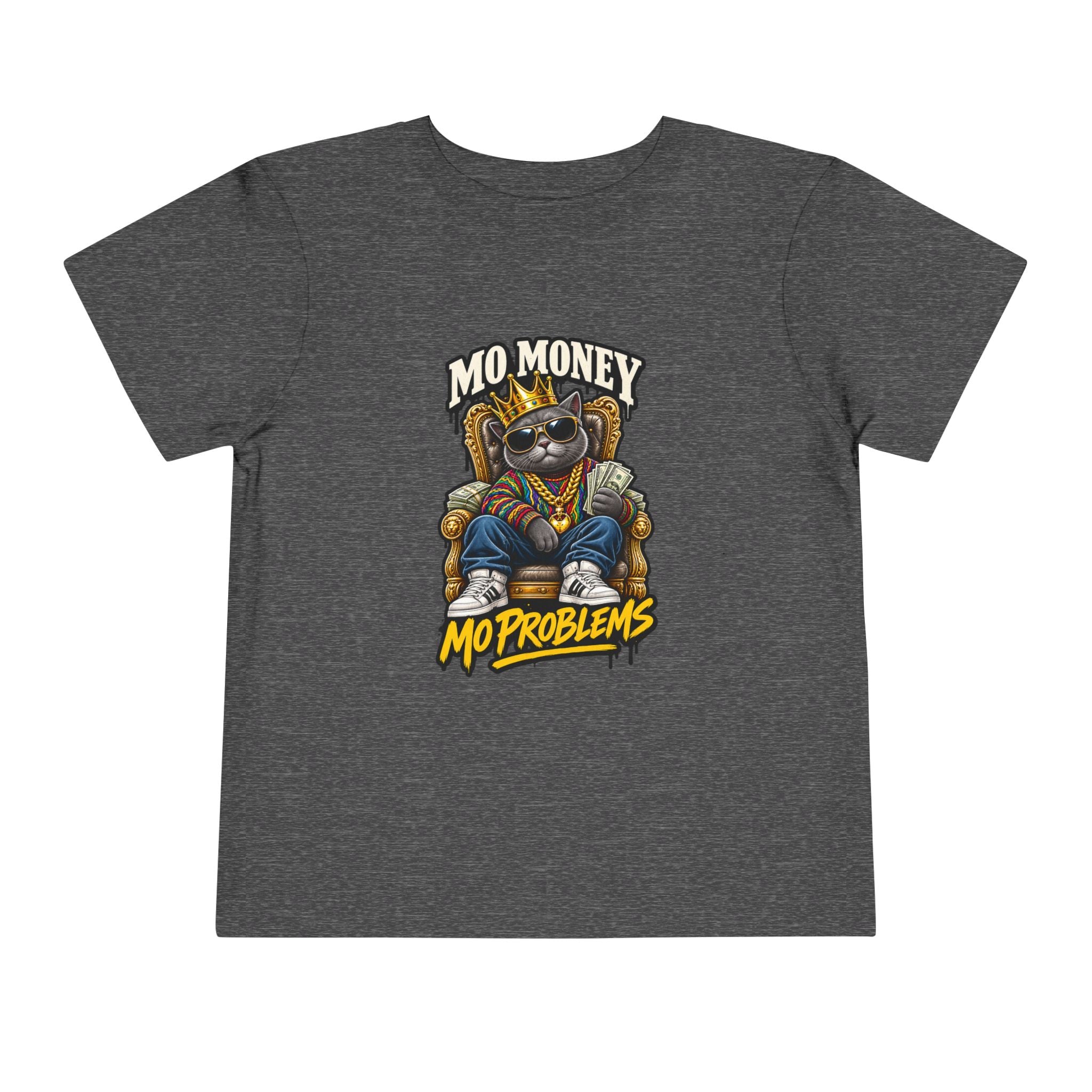 Mo Money Mo Problems Toddler Tee | Raccoon King Graphic