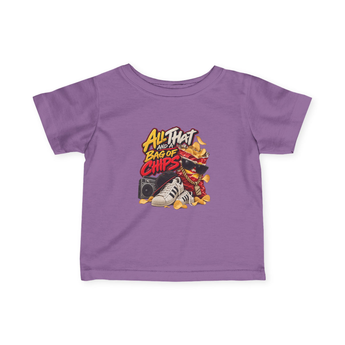 All That Bag of Chips infant tee | snack cartoon graphic