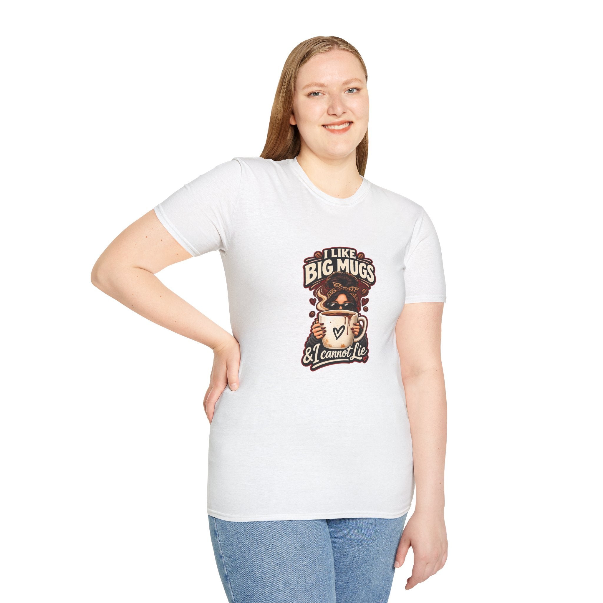 I Like Big Mugs T-Shirt | Coffee Lover Graphic Tee