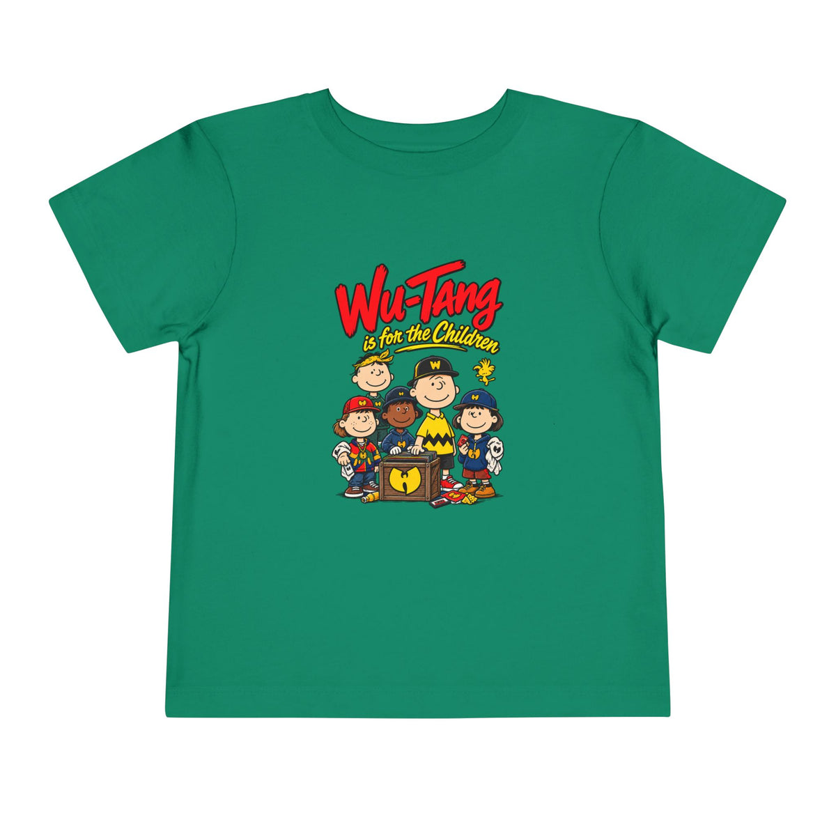 Wu-Tang Peanuts Cartoon Toddler Tee | Hip Hop Parody