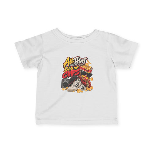 All That Bag of Chips infant tee | snack cartoon graphic