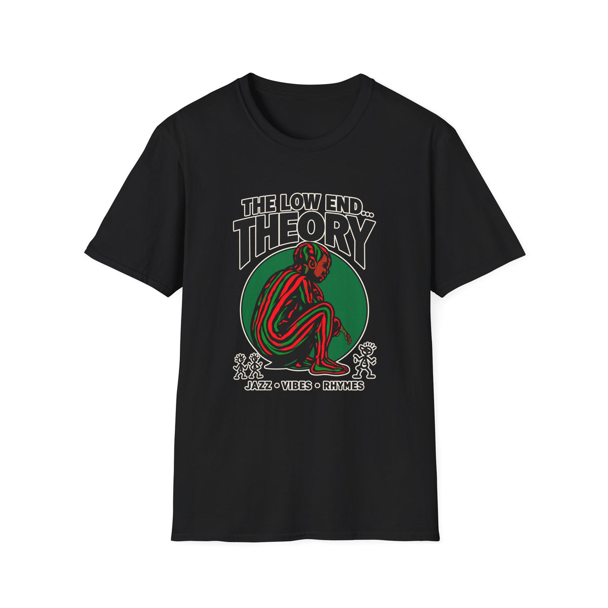 The Low End Theory T-Shirt | Hip Hop Jazz Vibes Retro Graphic | 1990's 2000's Nostalgia Throwback