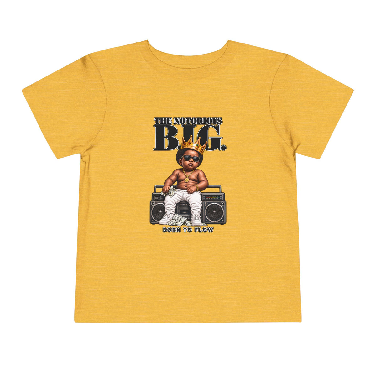 Notorious Baby Graphic Tee | Toddler Shirt, Born to Flow Design