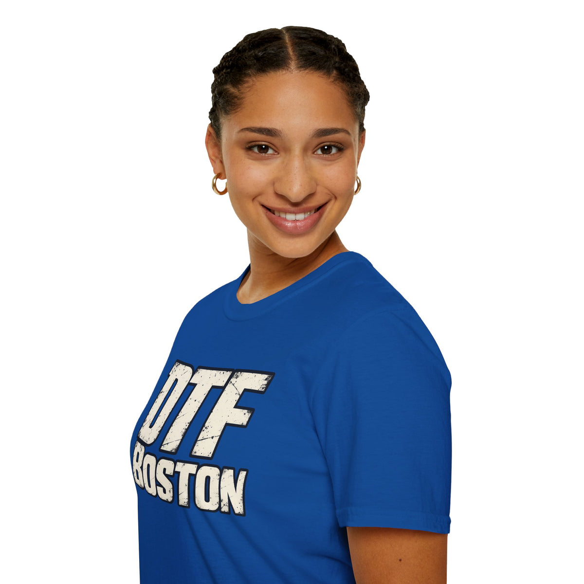 DTF Boston T-Shirt | Retro Distressed Sports Logo