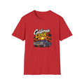 California Love T-Shirt | Sunset Palm Trees, Classic Car Beach Scene