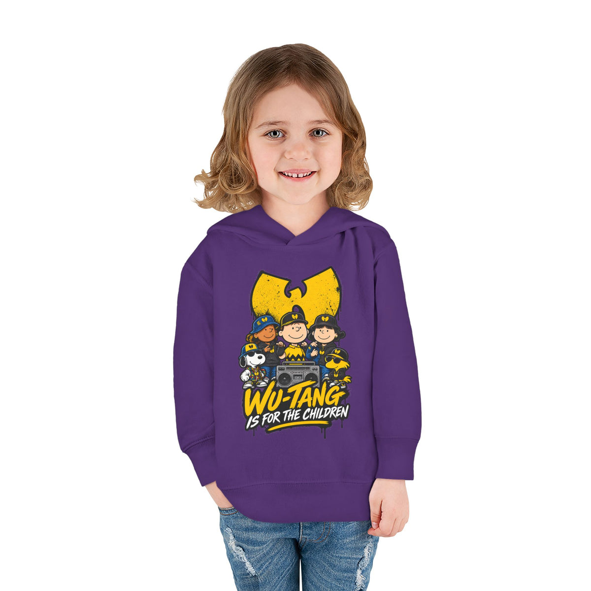 Wu-Tang Children character hoodie | Toddler Pullover Fleece Hoodie | 90s 00s Hip Hop Nostalgia Pop Culture