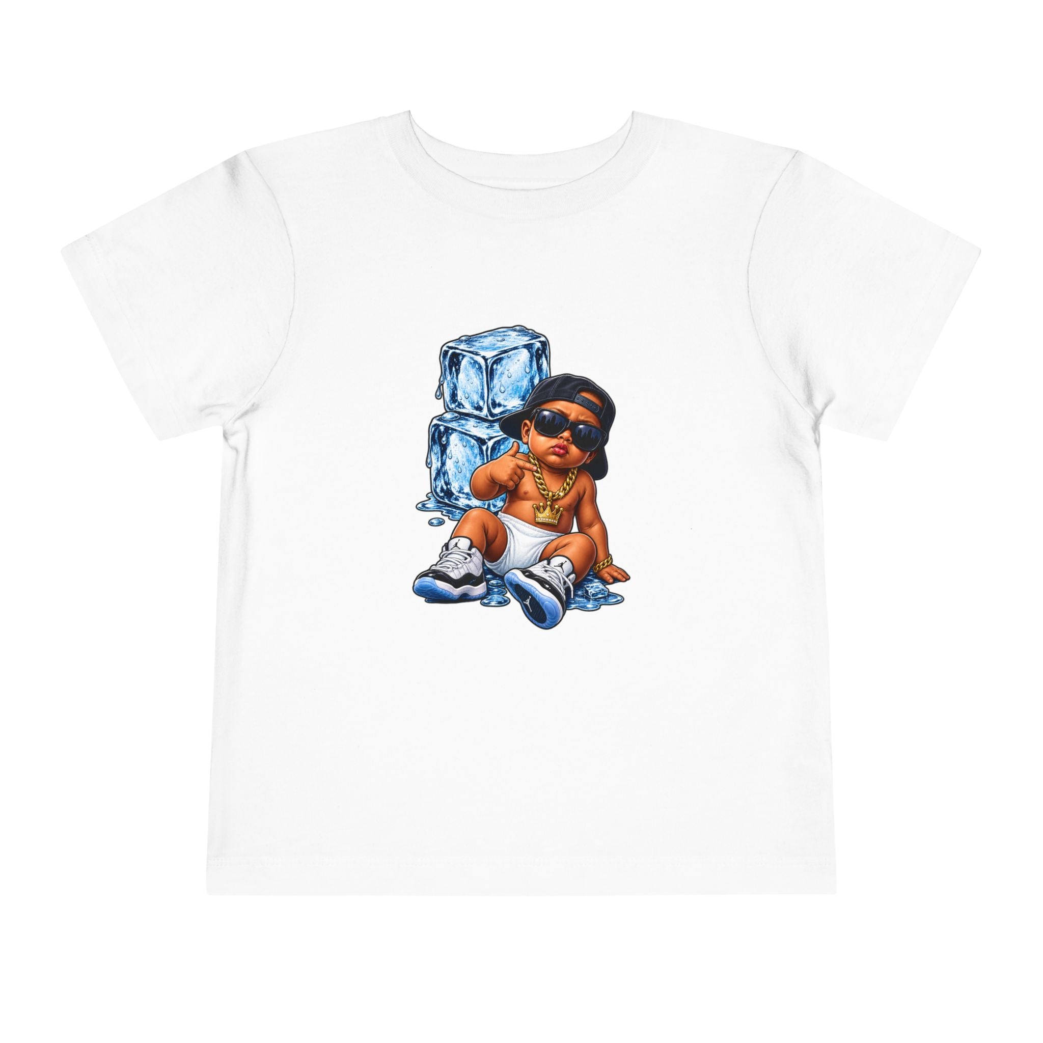Ice Ice Baby with Toddler Tee | Hip Baby Illustration