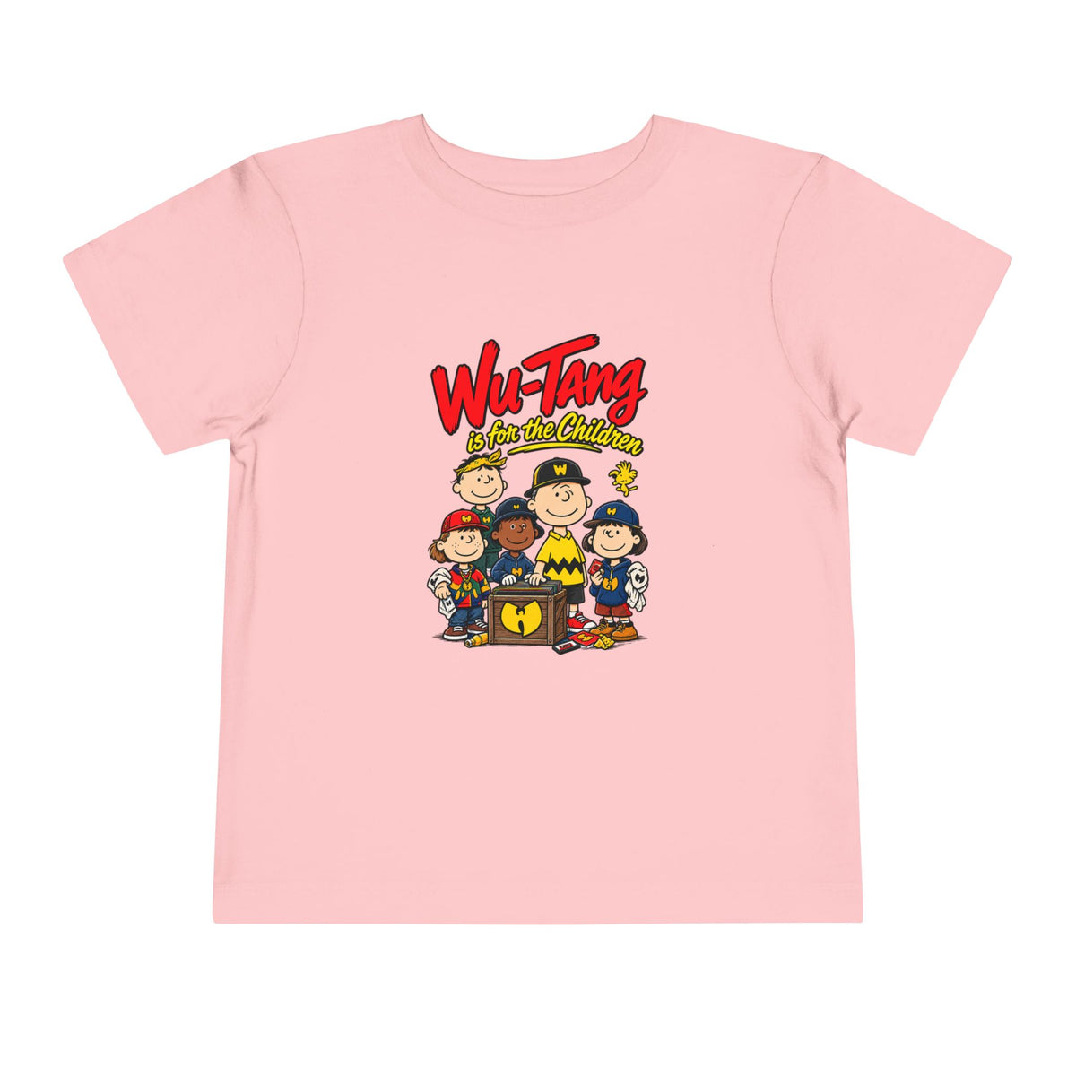 Wu-Tang Peanuts Cartoon Toddler Tee | Hip Hop Parody