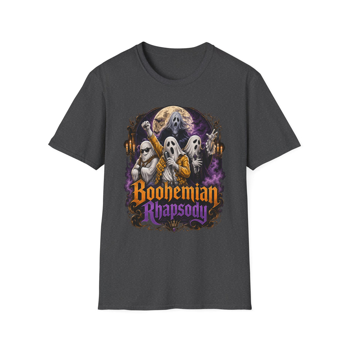 Boohemian Rhapsody Ghost Band T-Shirt | Halloween Rock Music Tee