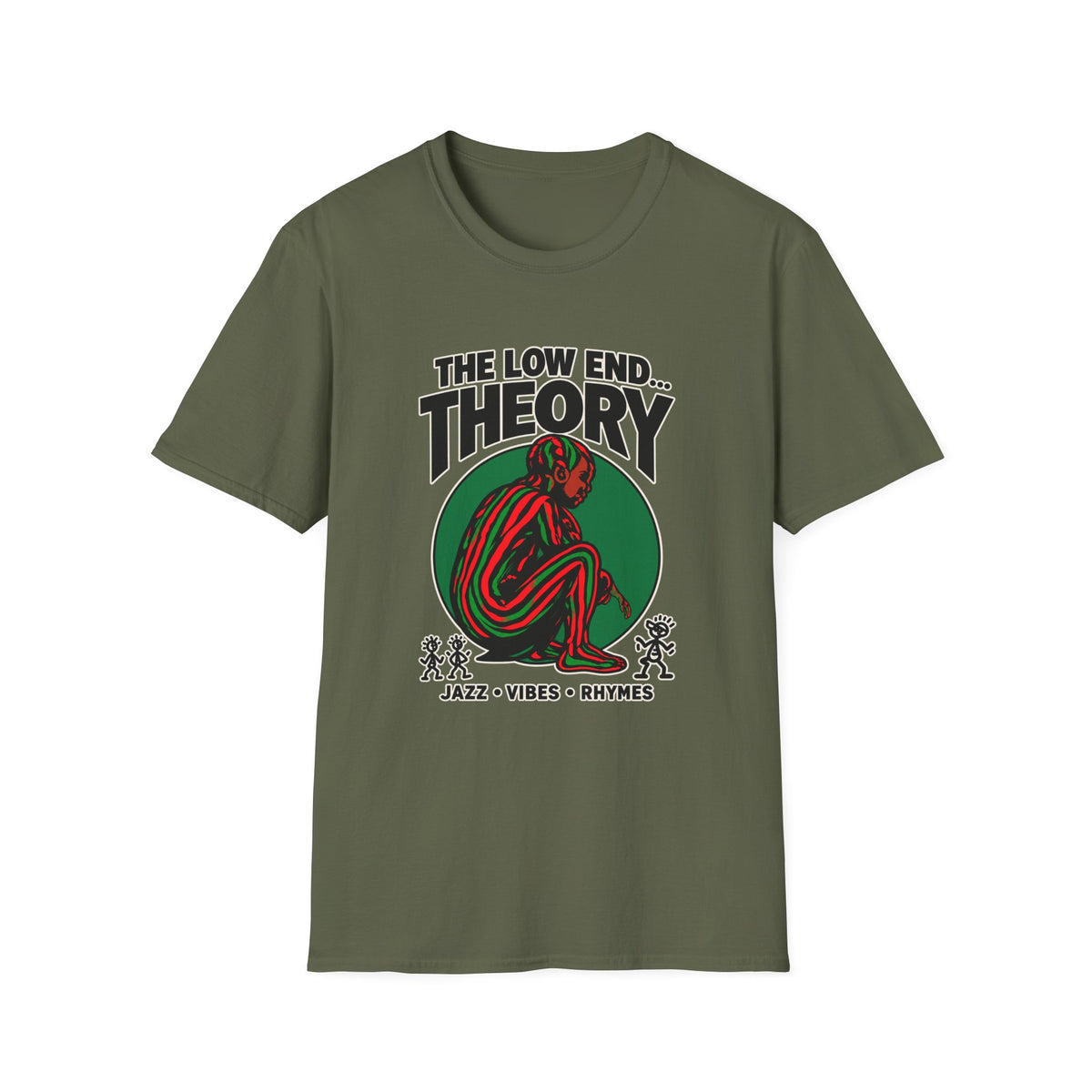 The Low End Theory T-Shirt | Hip Hop Jazz Vibes Retro Graphic | 1990's 2000's Nostalgia Throwback
