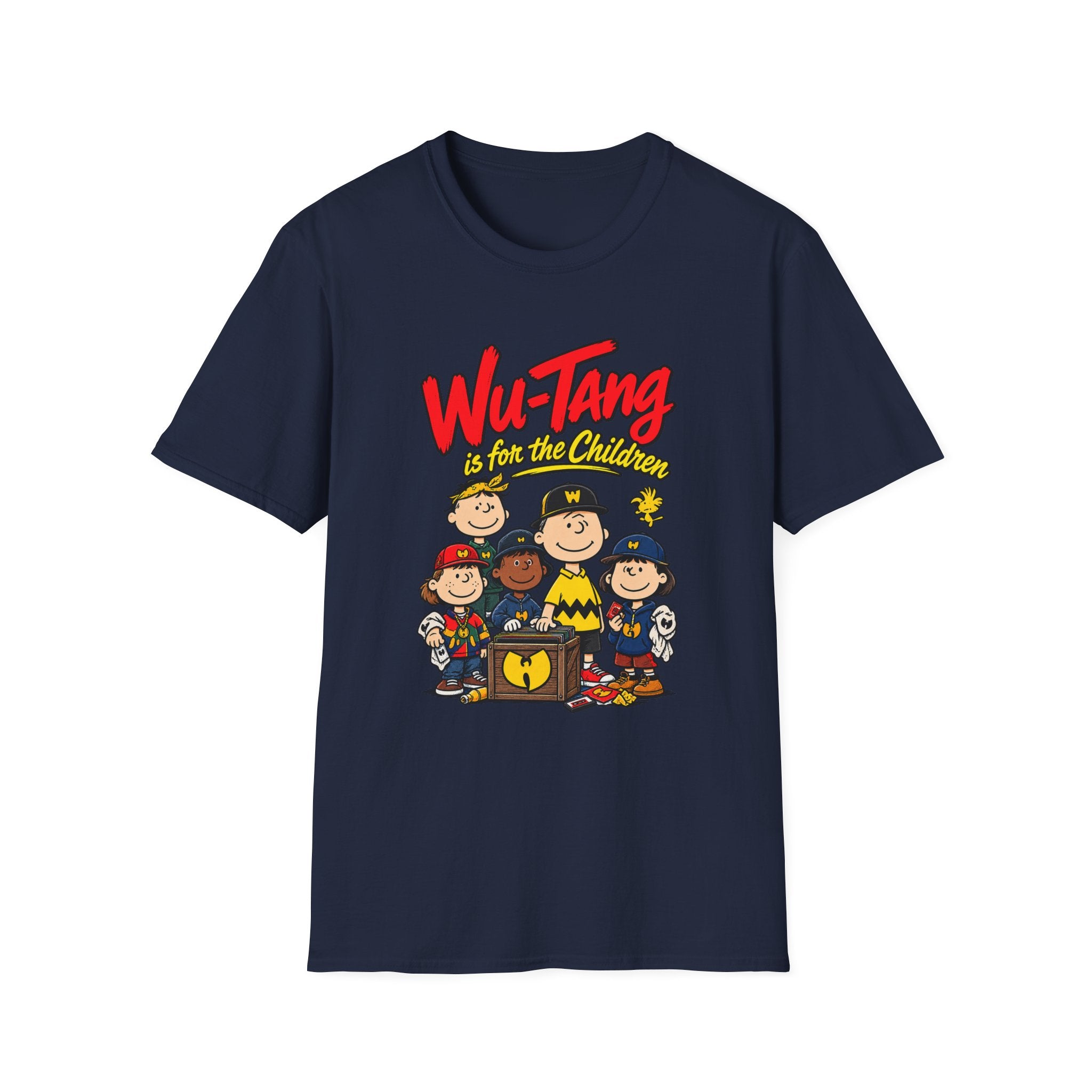 Wu-Tang is for the Children T-Shirt | Cartoon Hip Hop Logo Tee | 1990's 2000's Nostalgia Throwback