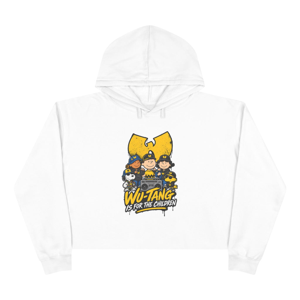 Wu-Tang For the Children crew Crop Hoodie | Wu-Tang Women Hoodie | 90s 00s Hip Hop Nostalgia Millennial Era Pop Culture