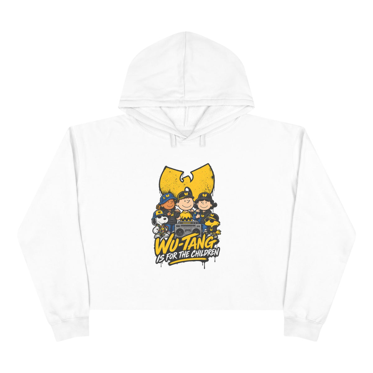 Wu-Tang For the Children crew Crop Hoodie | Wu-Tang Women Hoodie | 90s 00s Hip Hop Nostalgia Millennial Era Pop Culture
