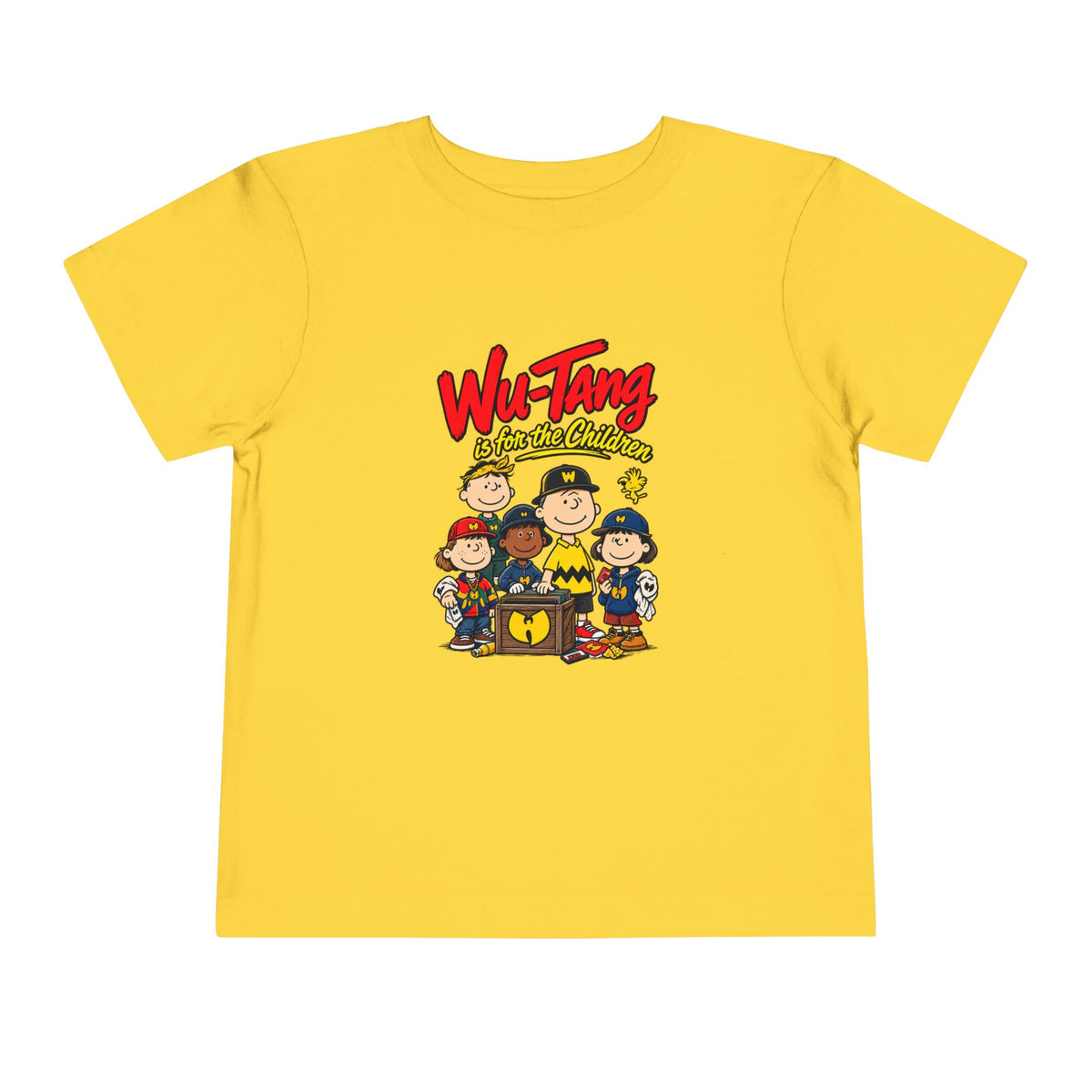 Wu-Tang Peanuts Cartoon Toddler Tee | Hip Hop Parody